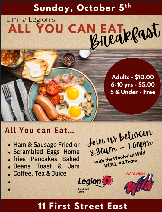 Legion Breakfast